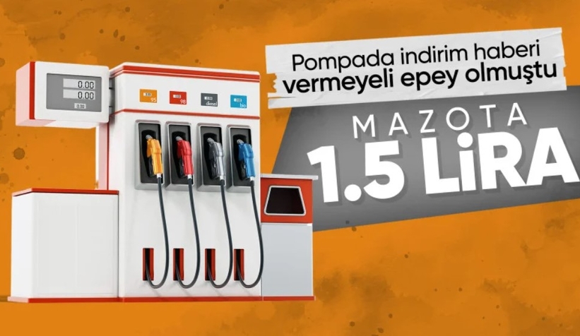 Motorine indirim yolda