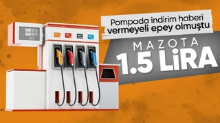 Motorine indirim yolda