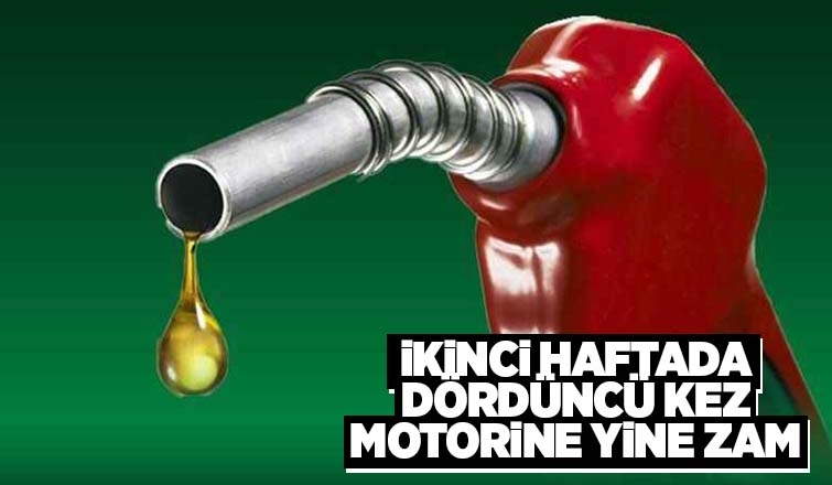 Motorine zam geliyor
