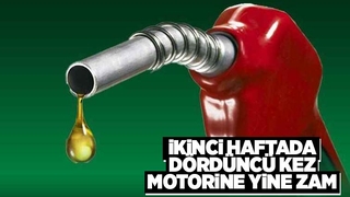 Motorine zam geliyor