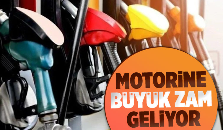 Motorine zam geliyor