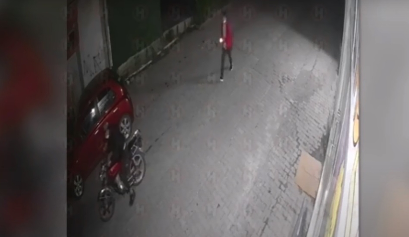 Motosikleti çaldılar