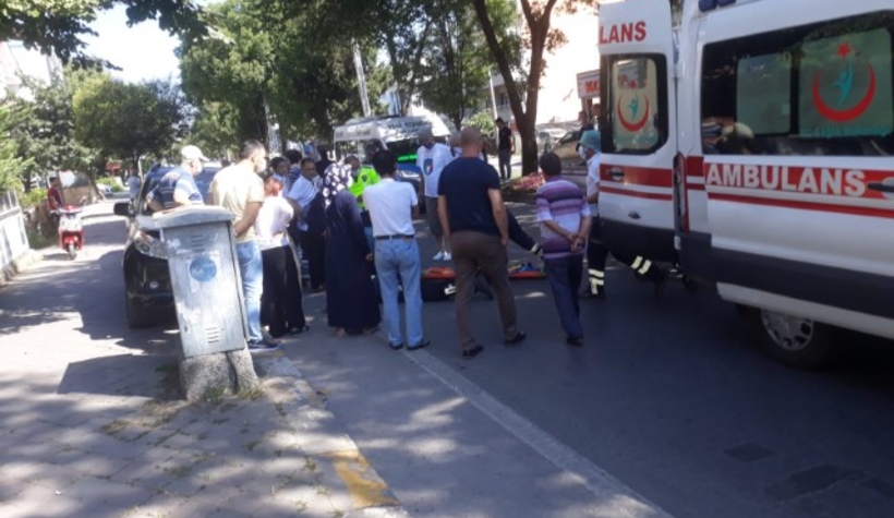 Motosikletli polis ölümden döndü