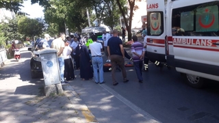 Motosikletli polis ölümden döndü