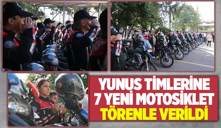 Motosikletli Polis timlerine taze kan 