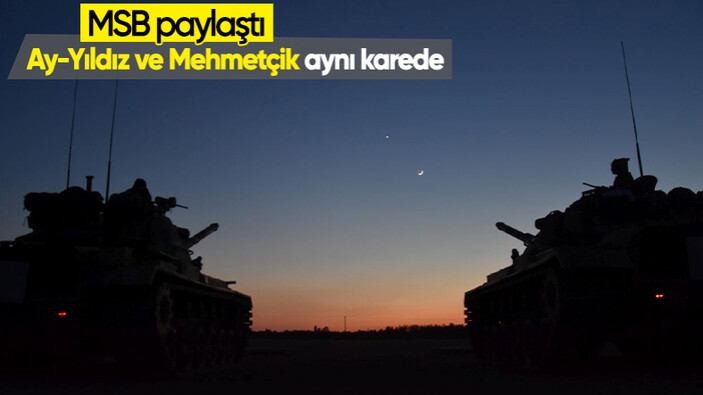 MSB’den hayranlık uyandıran Ay-Yıldızlı paylaşım