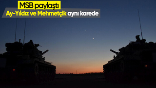 MSB’den hayranlık uyandıran Ay-Yıldızlı paylaşım