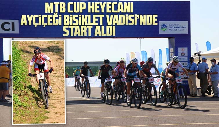 MTB Cup heyecanı Ayçiçeği Bisiklet Vadisinde start aldı