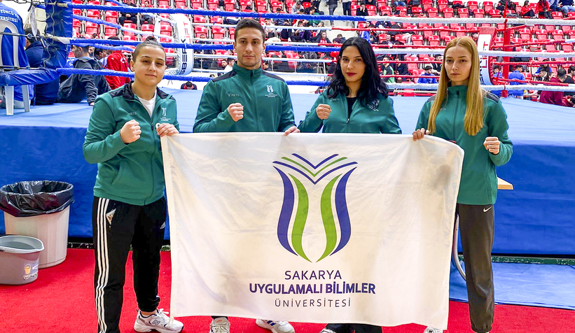Muay thai şampiyonu SUBÜ oldu