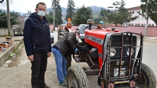 Muayene istasyonu çiftçinin ayağına gitti