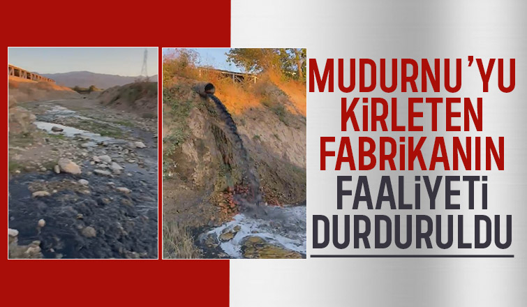 Mudurnu'yu kirleten fabrikaya ağır ceza; Faaliyeti durduruldu