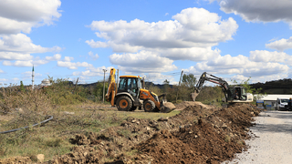 Müezzinler'de altyapı hattı yenileniyor