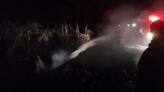 Muhtarın yangın isyanı