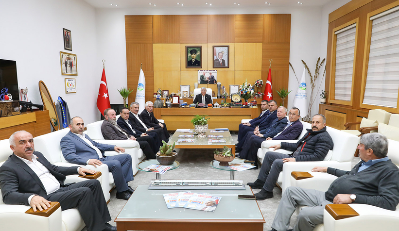 Muhtarlarımızla kesintisiz iş birliğimiz sürecek