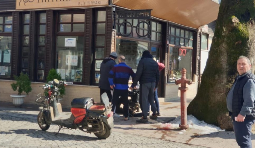 Mülteciler arasında sopalı kavga: 1 yaralı