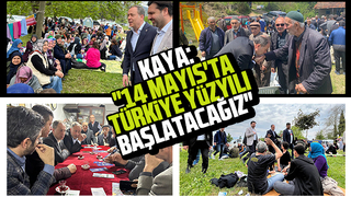 Murat Kaya seçim çalışmasını 4 mahallede sürdürdü