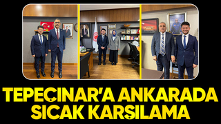 Murat Tepeçınar'dan TBMMye ziyaret