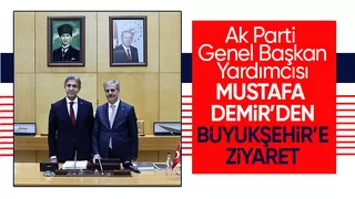 Mustafa Demir'den Başkan Alemdar a ziyaret