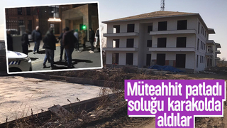 Müteahhit kaçtı diye soluğu karakolda aldılar