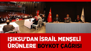 Mutlu Işıksu İsrail ürünlerine boykot çağrısı