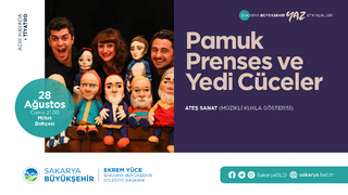 Müzikli kukla gösterisi Millet Bahçesi’nde sahnelenecek