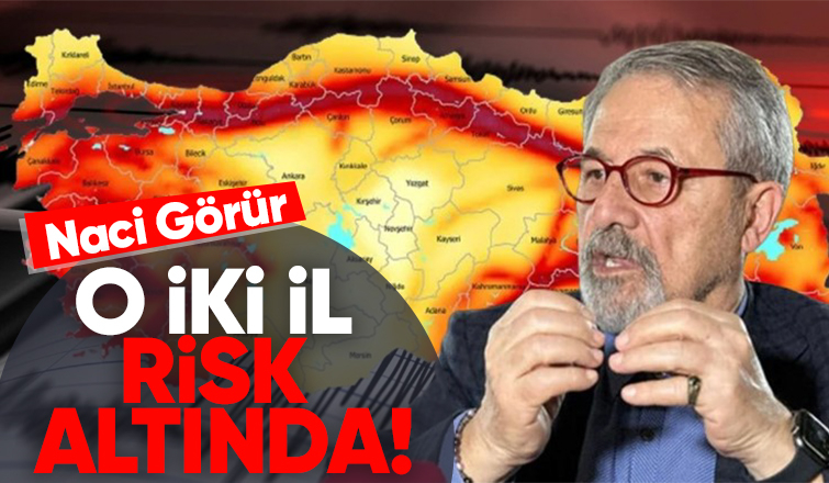 Naci Görür 2 ili risk altında diyerek uyardı! O fay hattı 7.4 büyüklüğünde deprem üretebilir