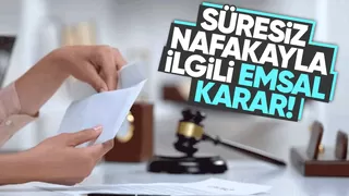 Nafaka davasında alışılmışın dışında karar