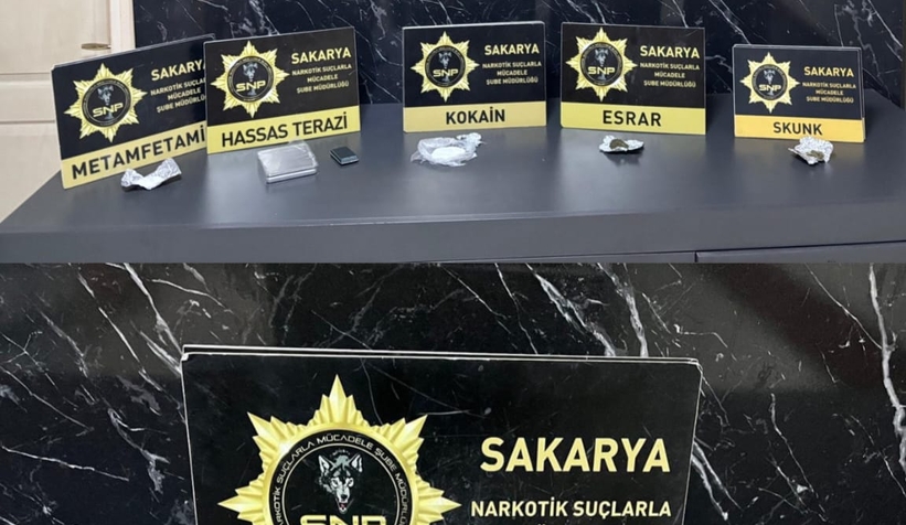 Narkotik baskını: 8 gözaltı