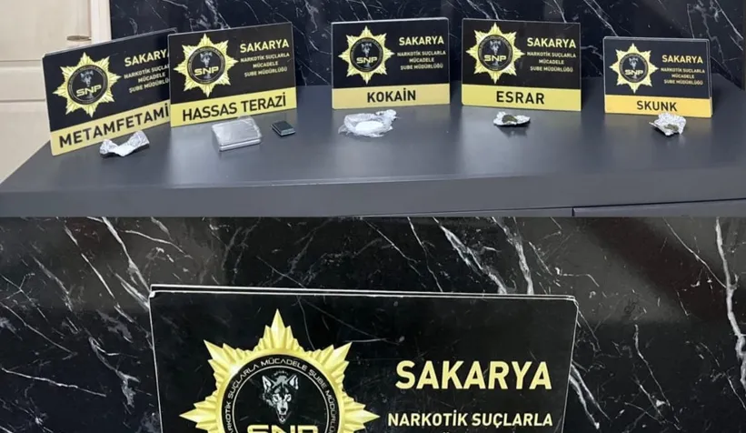 Narkotik baskını: 8 gözaltı