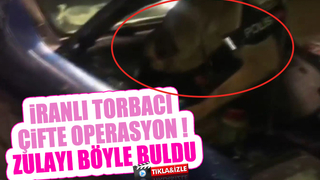 Narkotik köpeği araçtaki zulayı böyle buldu