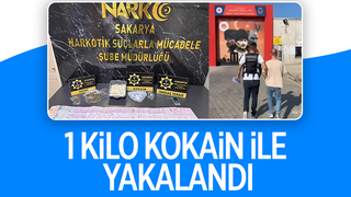 Narkotik operasyonunda 1 kilo kokain ele geçirildi