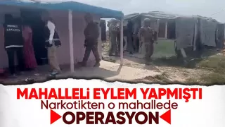 Narkotikten o mahallede uyuşturucu operasyonu