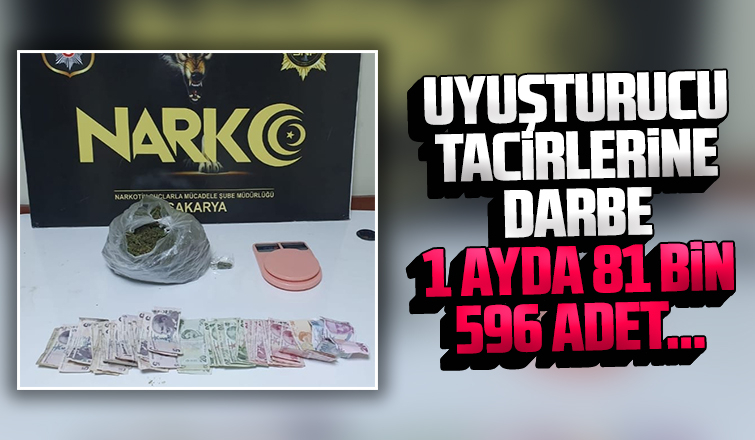 Narkotikten uyuşturucu tacirlerine darbe