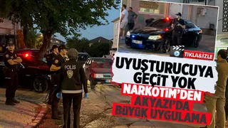 Narkotim Akyazı'da sahaya indi