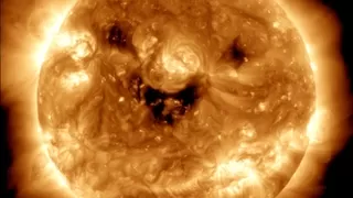 NASA'dan gülümseyen güneş paylaşımı