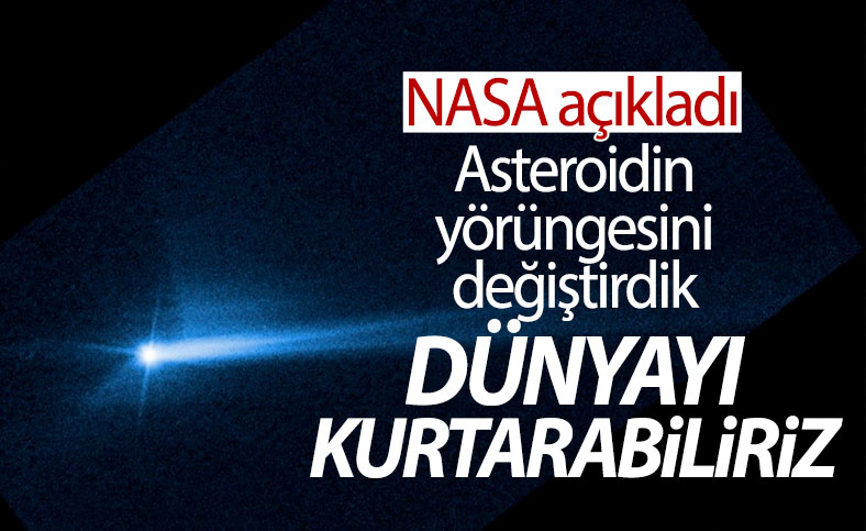 NASA'nın DART misyonu başarılı: Asteroidin yörüngesi değişti