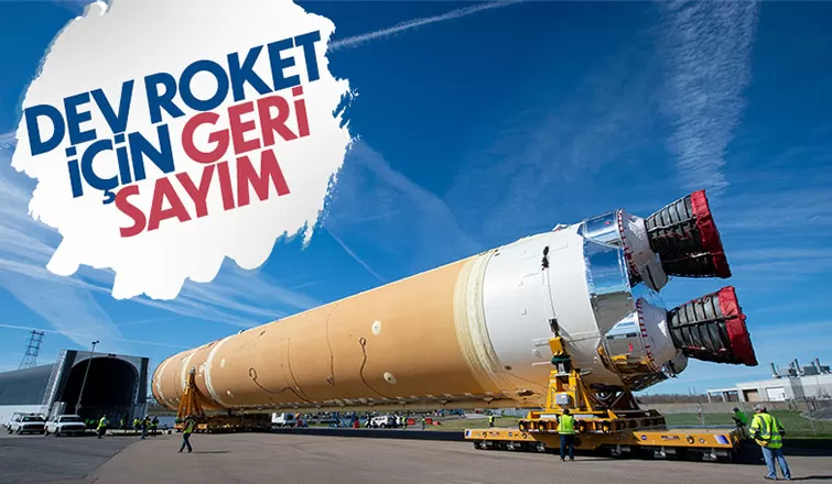 NASA'nın yeni dev Ay roketi fırlatılmaya hazır
