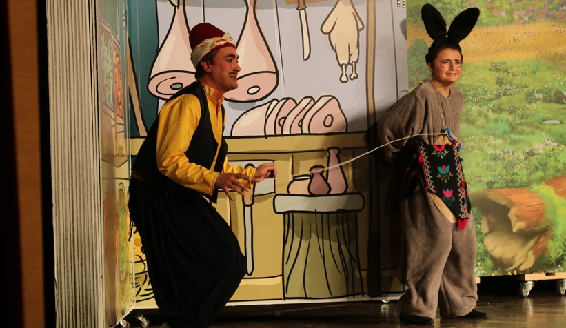 Nasreddin Dede oyunu yoğun ilgi gördü