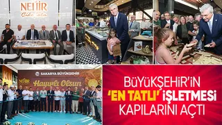 Nehir Çikolata, hizmete açıldı