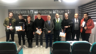 Nehir Projesi Sınavlarında dereceye giren öğrenciler ödüllendirildi