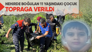 Nehirde Boğulmuştu Toprağa Verildi