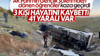 Niğde'de feci kaza: 3 ölü, 41 yaralı
