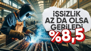 Nisan 2024 işsizlik oranı yüzde 8,5 oldu