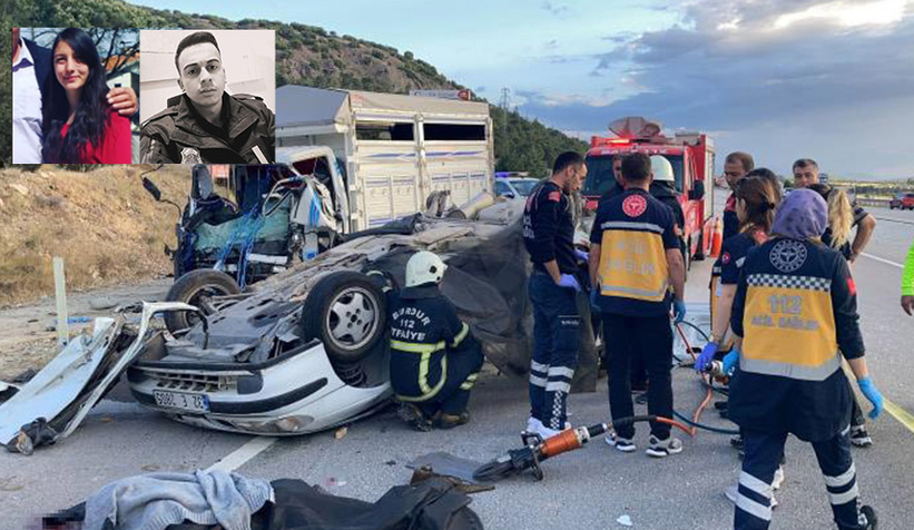 Nişan öncesi feci kaza:Gelin ve damat adayı öldü