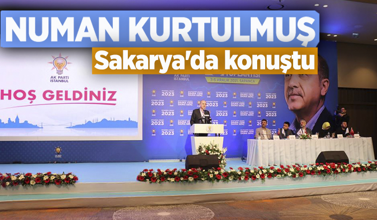  Numan Kurtulmuş Sakarya'da konuştu