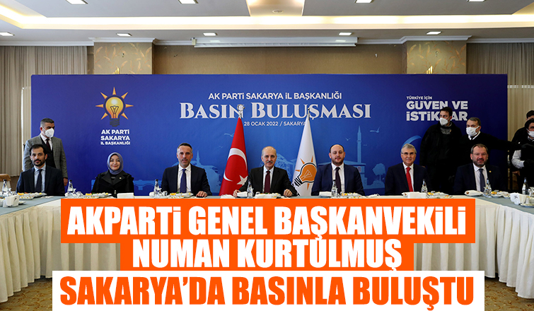 Numan Kurtulmuş  Sakarya'da
