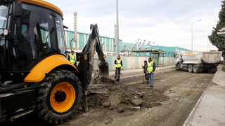 O bölgede altyapı tamam, sıra sıcak asfaltta