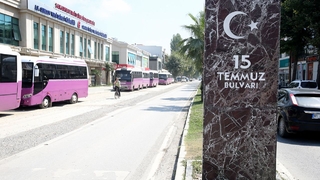 O cadde yarın kapalı