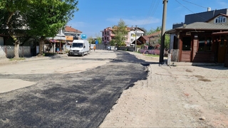 O cadde yeniden trafiğe açıldı