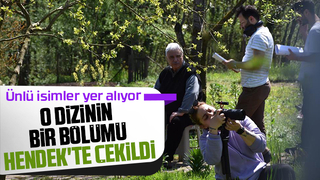 O dizinin bir bölümü Hendek'te çekildi